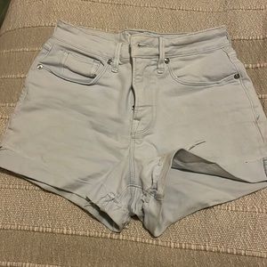 Good American denim shorts